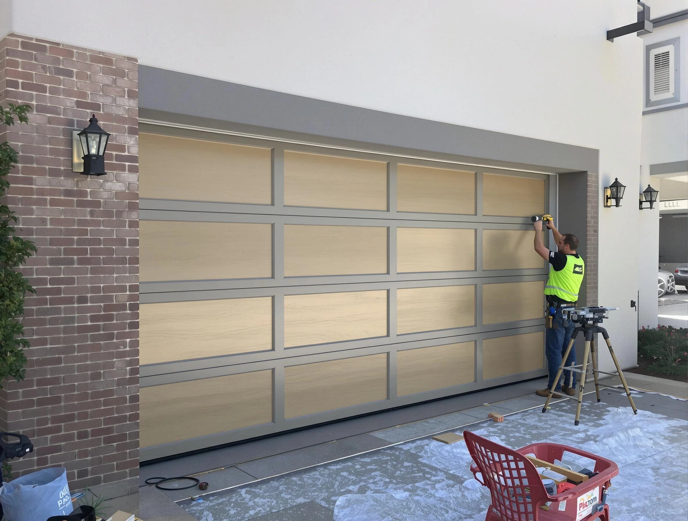 Garage door replacement service by Edmond Garage Door Repair in Edmond