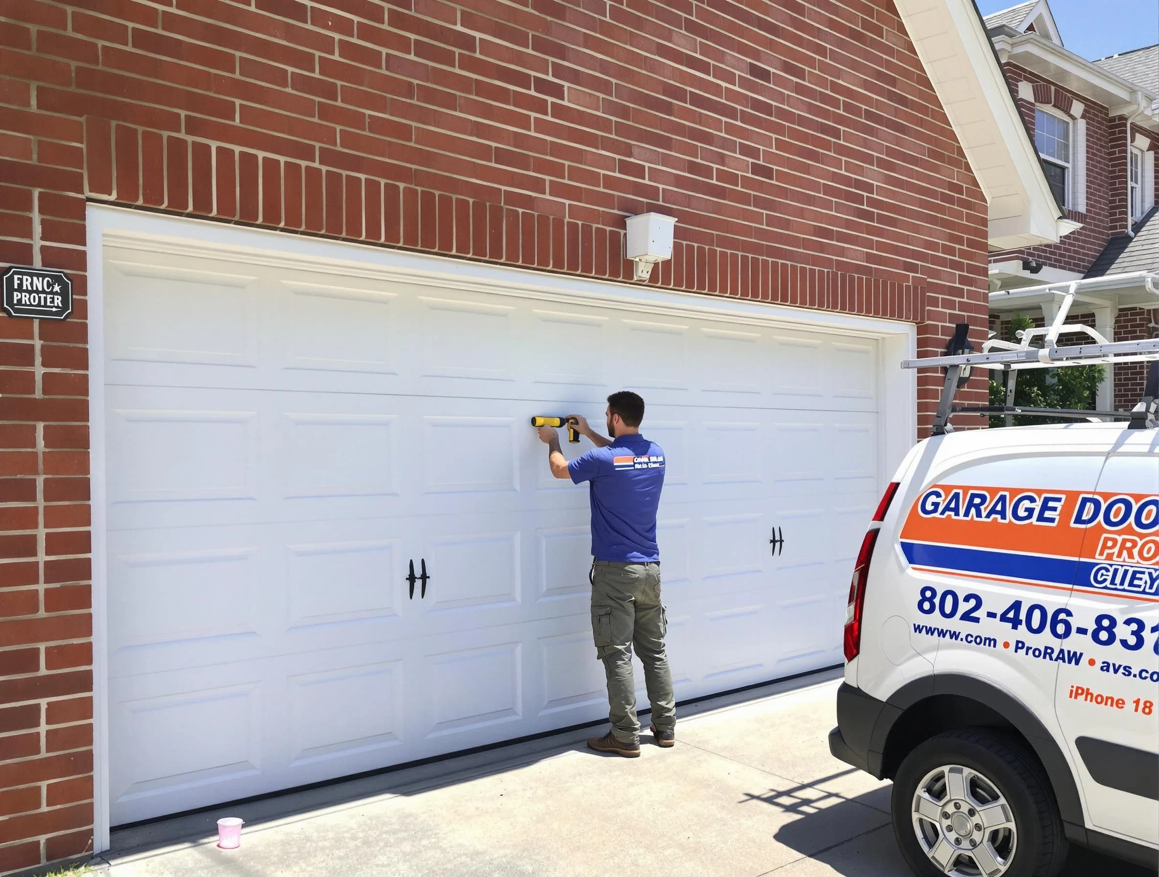 Local garage door repair service by Edmond Garage Door Repair in Edmond