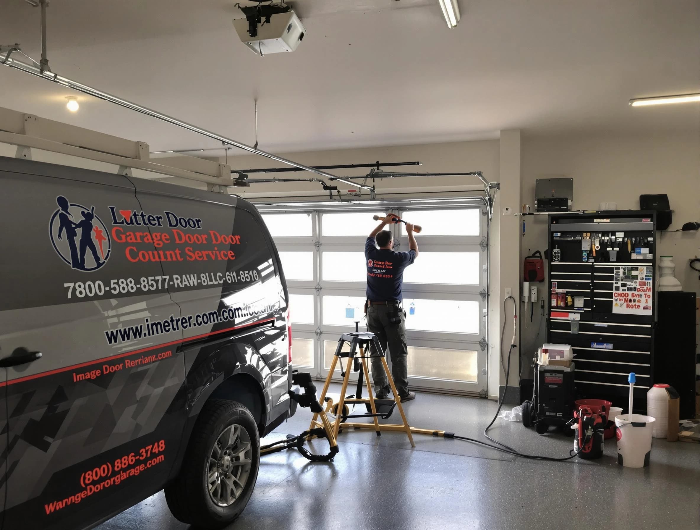 Edmond Garage Door Repair rapid response team performing same-day repair in Edmond