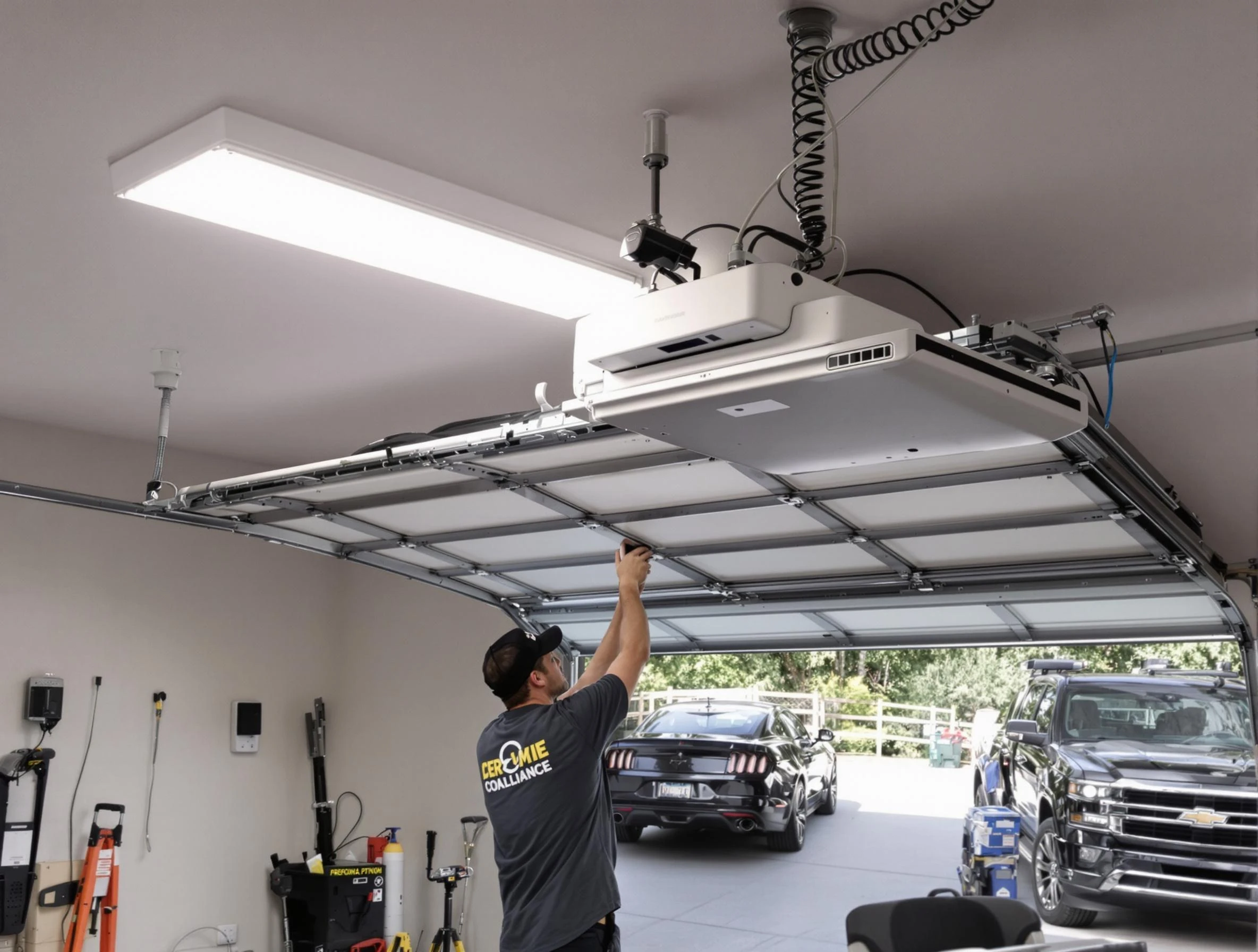 Garage Door Opener Installation in Edmond