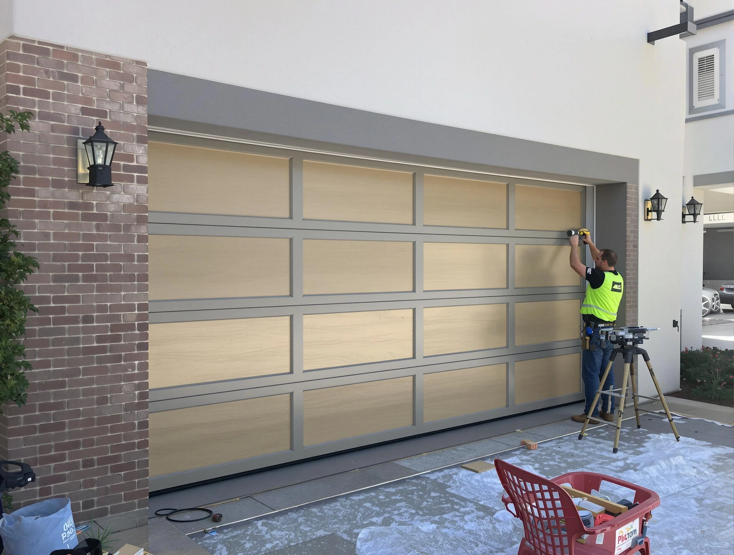 Garage door replacement service by Edmond Garage Door Repair in Edmond