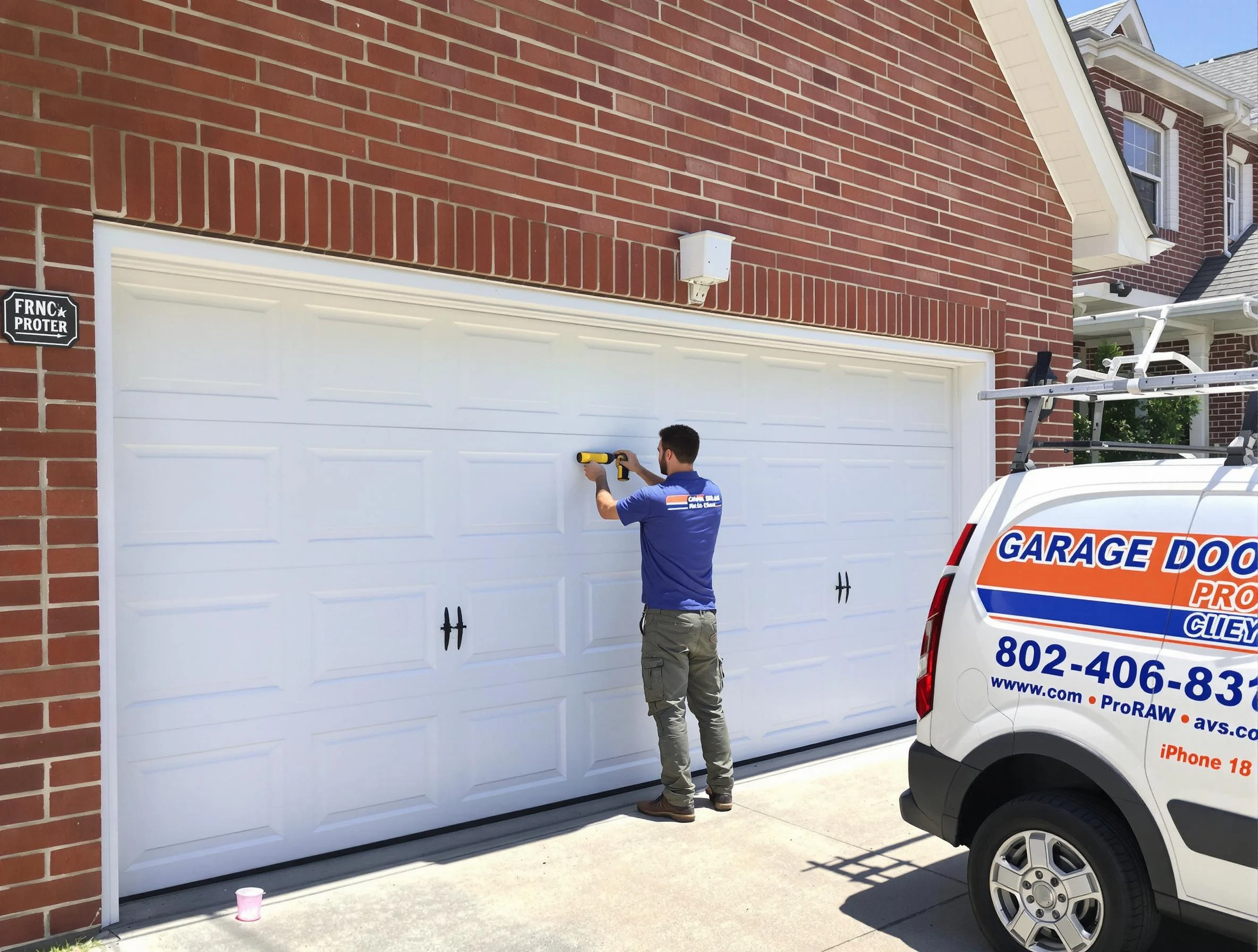 Local garage door repair service by Edmond Garage Door Repair in Edmond